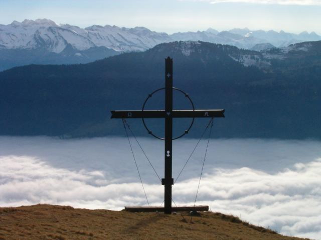 Gipfelkreuz auf dem Wildspitz