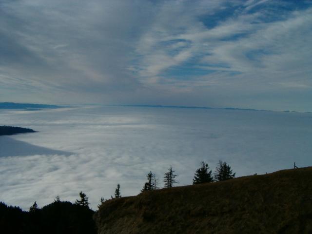 Nebelmeer im Mittelland