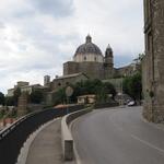 Blick auf die grosse Basilica di Santa Margherita