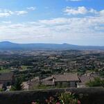 Blick Richtung Viterbo und Rom