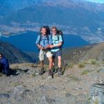 Gipfelfoto Monte Tamaro 1962 m.ü.M.Lago Maggiore, Locarno u.s.w.