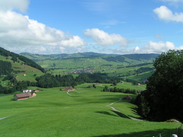 Blick ins Appenzellerland