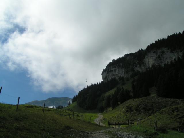 Wolken auf der Ebenalp