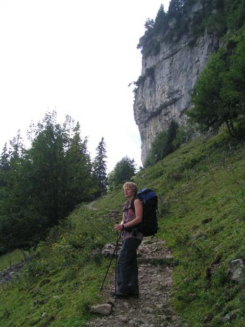 Mäusi auf dem Weg zur Ebenalp