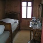 Schlafzimmer im Berggasthaus Schäfler
