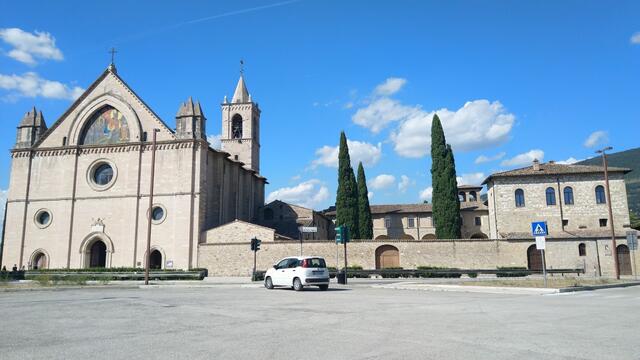 weiter geht es zum Santuario del Sacro Tugurio di Rivotorto