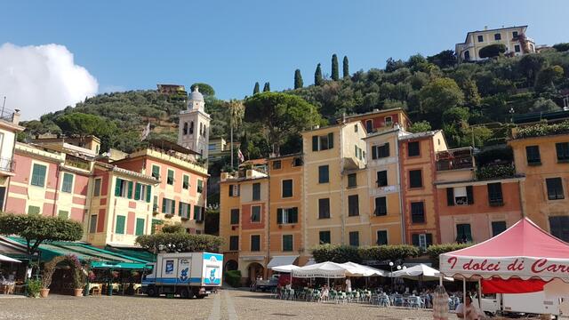 schon lange wollten wir in der Hinfahrt Portofino besuchen