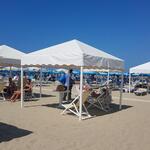 zweiter Halt am Meer in der Versilia in Lido di Camaiore