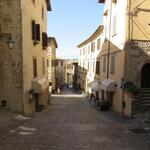die Altstadt von Gubbio hat uns sehr gefallen