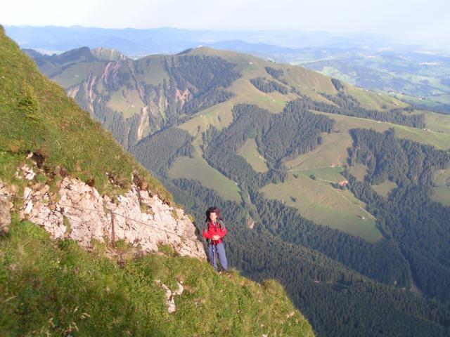 auf dem Weg Richtung Säntis