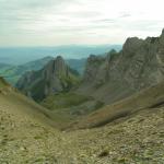 Blick zurück zum Lötzlisalpsattel