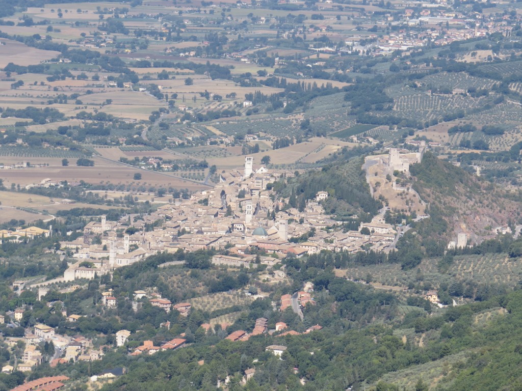 Assisi herangezoomt