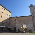 bei der Porta Consolare starten wir die heutige Etappe der Via di San Francesco