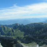 was für eine Aussicht auf das ganze Alpsteingebiet