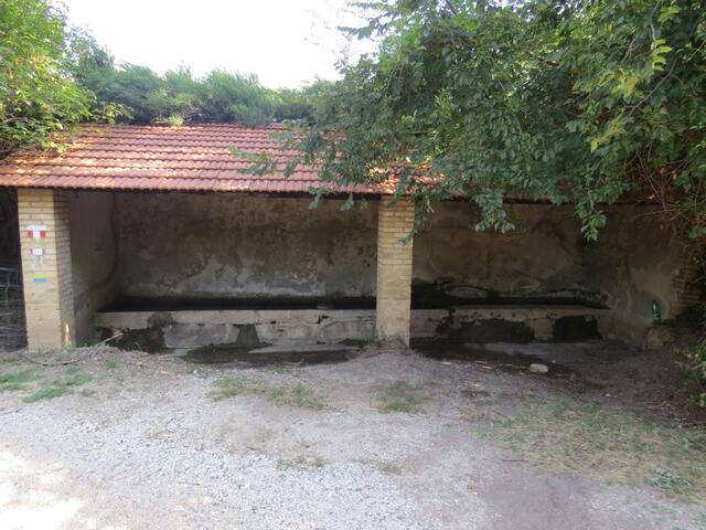 das alte Waschhaus von Bazzano Inferiore