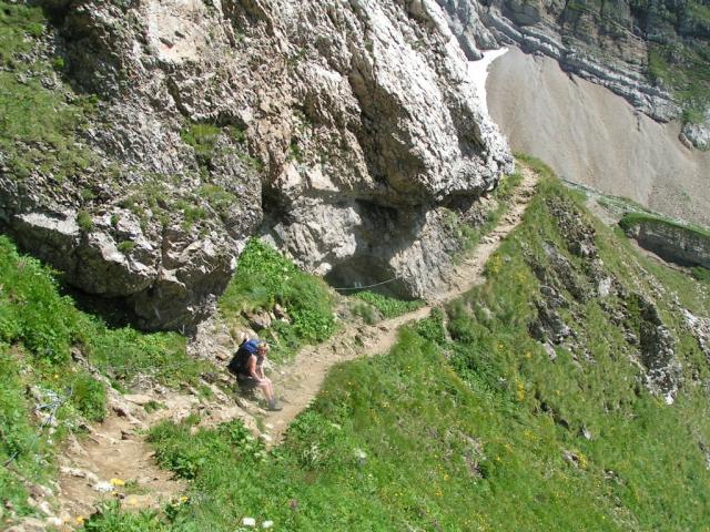 kurz vor dem Rotsteinpass