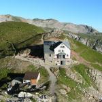 Berggasthaus Rotsteinpass von oben