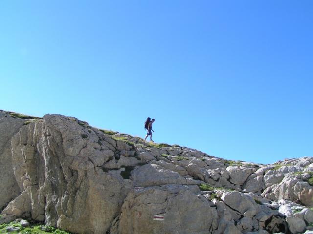 Franco auf dem Rückweg