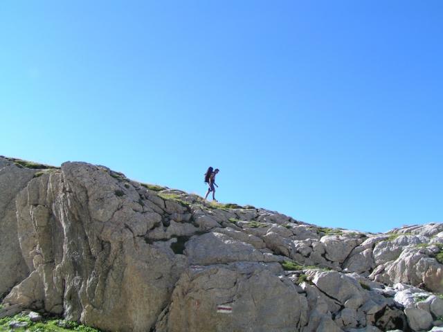 Franco auf dem Rückweg