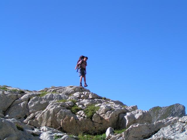 Franco auf dem Rückweg