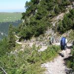 auf dem Weg Richtung Stauberen