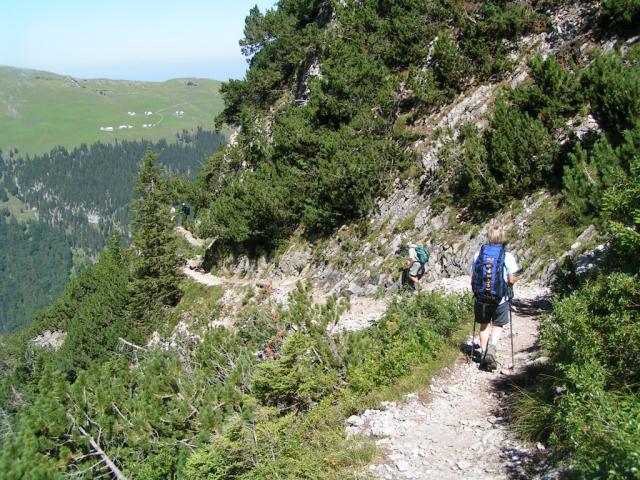 auf dem Weg Richtung Stauberen