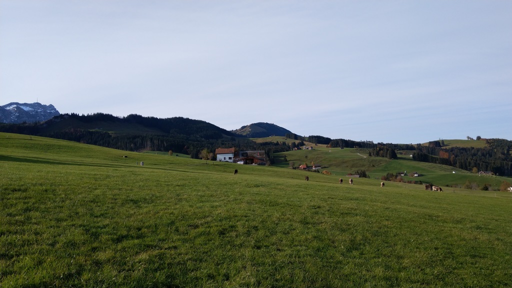 rechts davon der Kronberg unser Zwischenziel