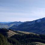 Blick Richtung Hoher Kasten und Weissbad