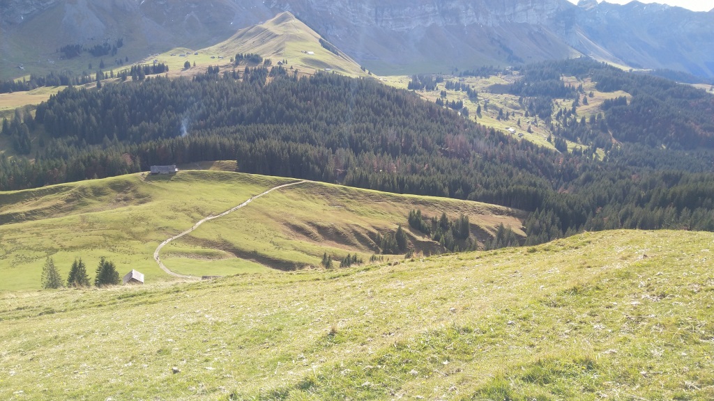 auf dem Weg Richtung Schwägalp