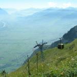 was für eine Aussicht ins Rheintal