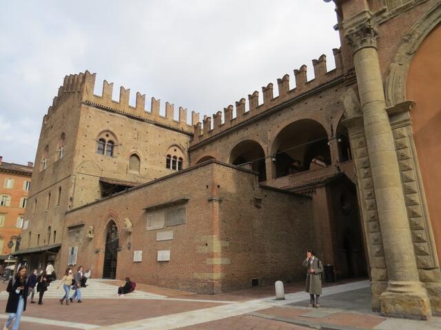 der schöne Palazzo del Podestà
