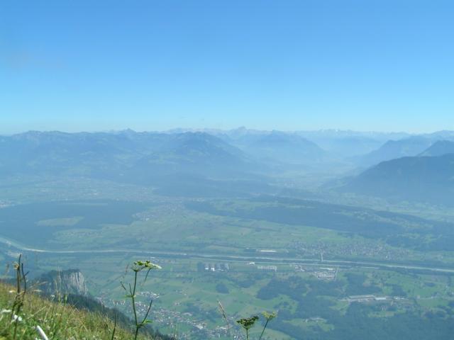 Aussicht von der Stauberen aus