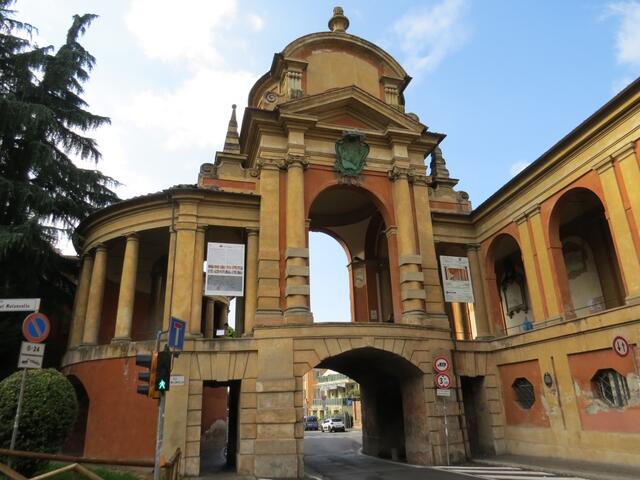 wir erreichen der Portico di San Luca. Wieder ein ehemaliges Stadttor