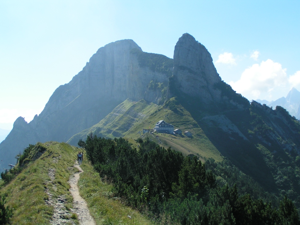 Blick zurück Richtung Stauberen