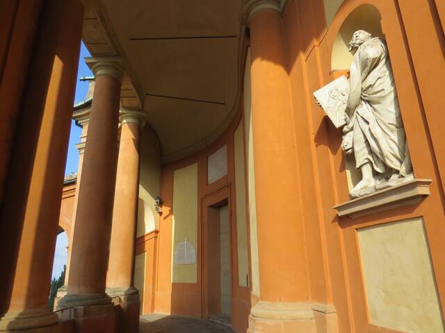 die Wallfahrtskirche Santuario della Madonna di San Luca wird seit dem 11.Jhr. erwähnt