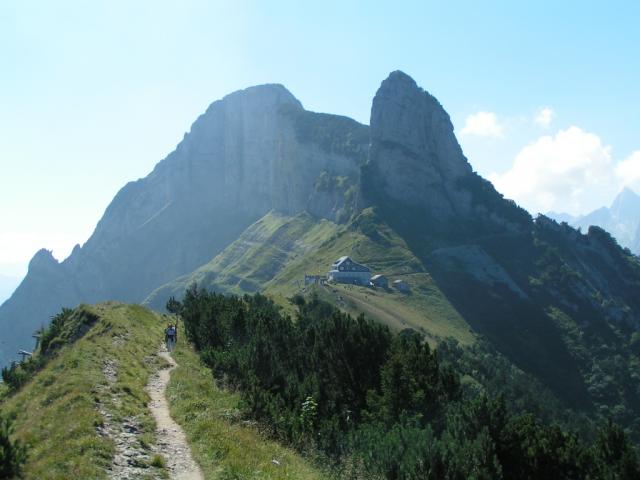 Blick zurück Richtung Stauberen