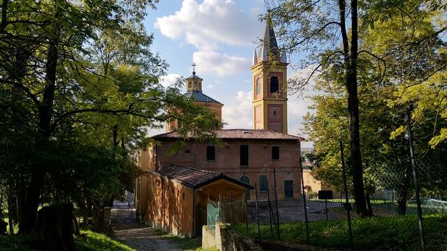 bei der Kirche San Martino erreichen wir den Talboden und gleichzeitig Casalecchio di Reno