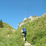 auf dem Weg Richtung Hoher Kasten