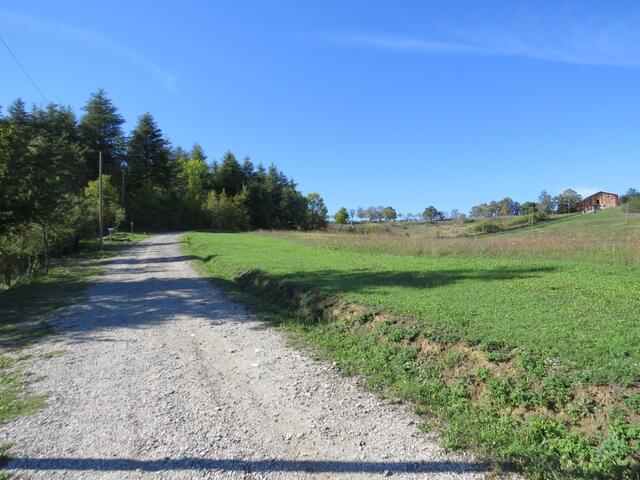 auf dem Weg nach Mugnano di sopra...