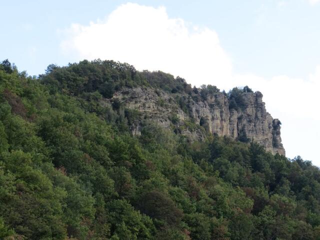 der Monte Adone herangezoomt