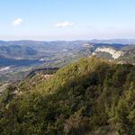 was für ein Panorama! Blick Richtung Bologna