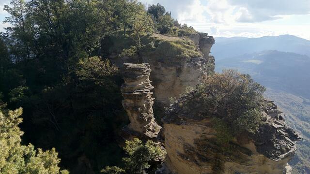 wir haben den Gipfel des Monte Adone erreicht