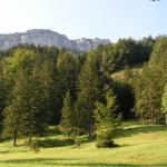 im Hintergrund der Übergang zahme Gocht