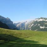 rechts Ebenalp, in der mitte der Säntis