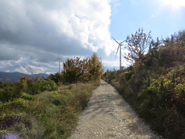 ...und erreichen beim Monte del Galletto, der höchste Punkt der heutigen Wanderung