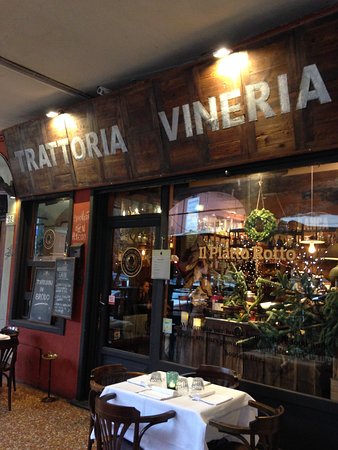 danach gehts in die Trattoria Vineria