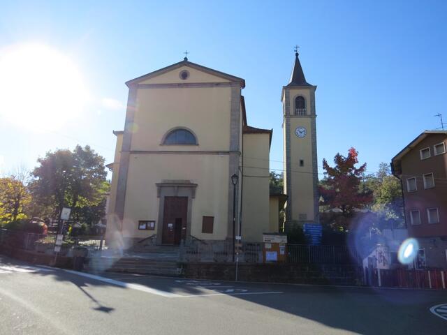 direkt bei der Kirche von Madonna dei Fornelli parkieren wir unser Auto