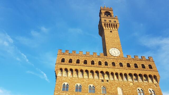 Blick auf den Palazzo Vecchio