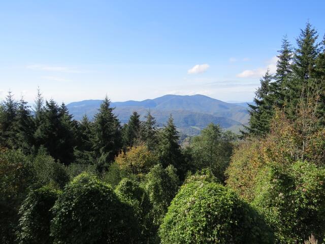 die Aussicht vom Kloster ist umwerfend