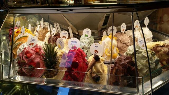 die Gelati in Italien sind einfach die besten